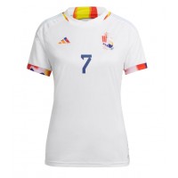 Belgicko Kevin De Bruyne #7 Vonkajší Ženy futbalový dres MS 2022 Krátky Rukáv